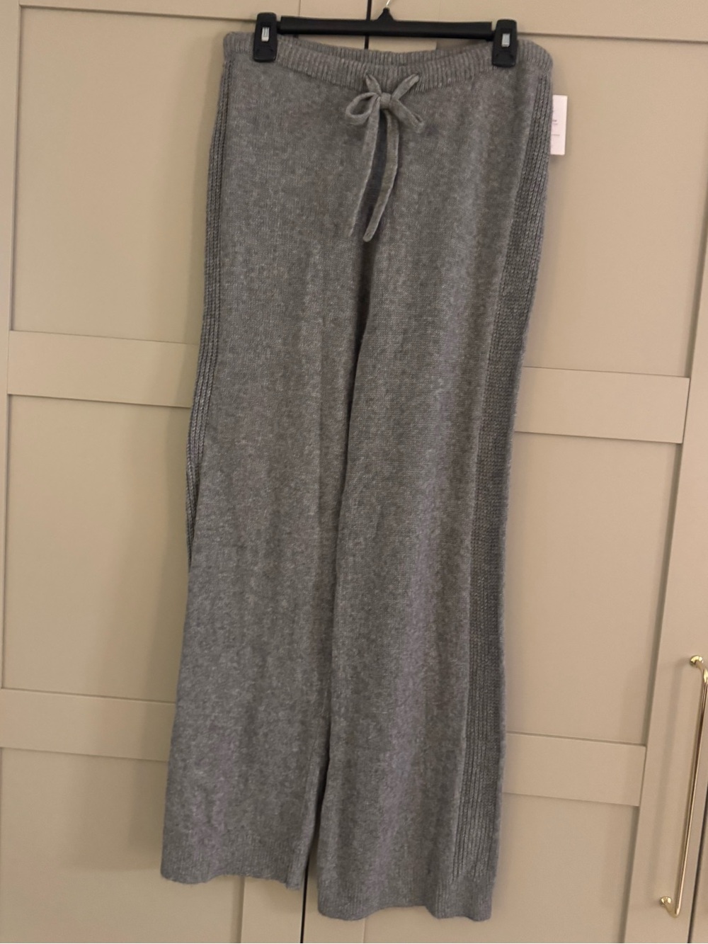 Auden Gray Knit Sleepwear Top
